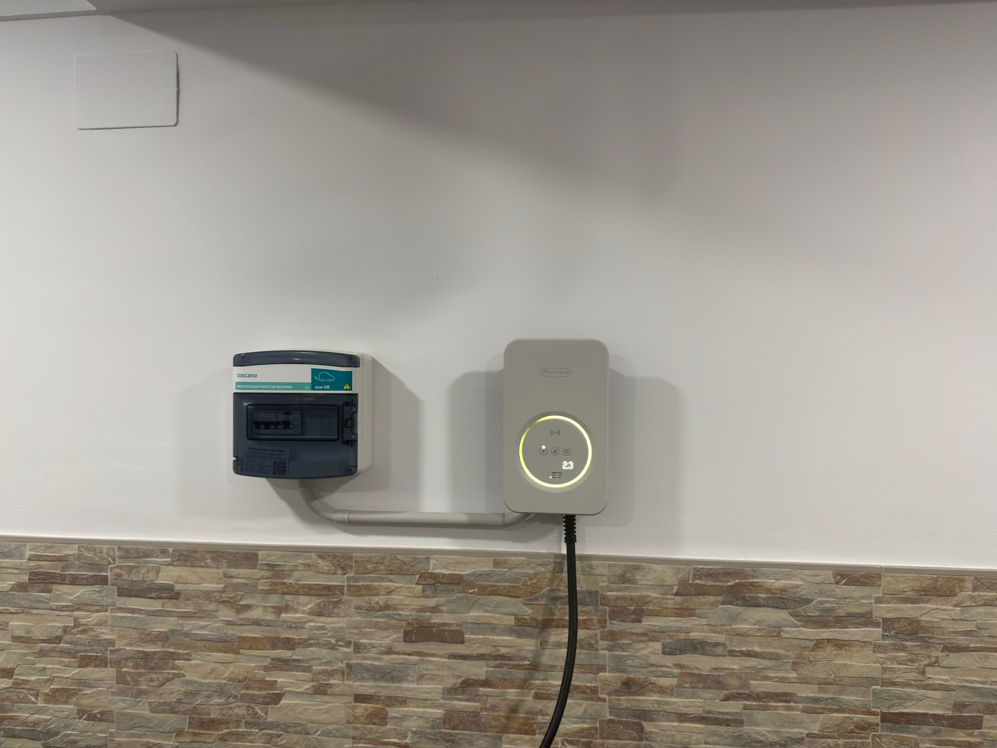 cargador de coche eléctrico