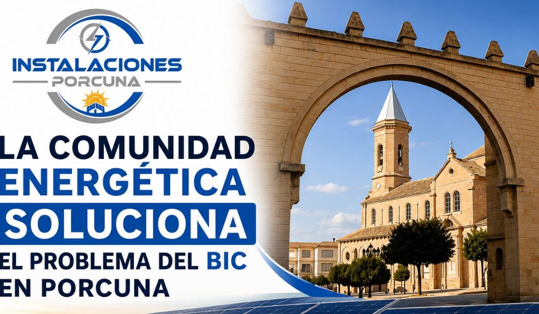 Comunidad Energética de Porcuna: la solución para BIC en Porcuna